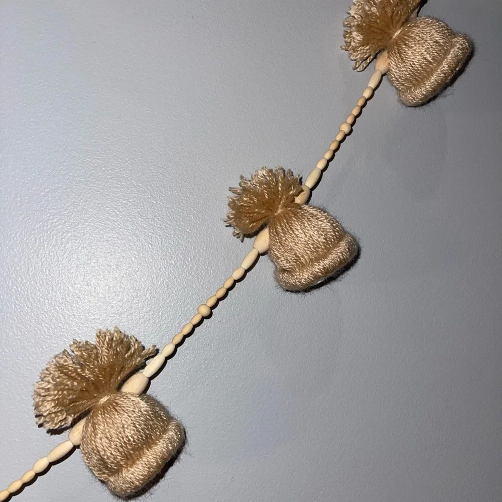 Beaded Christmas/ winter garland